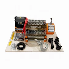 20000 lbs Electric Waterproof Winch Wire Rope 24V Wireless