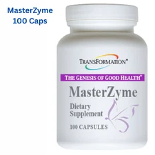 Transformation Enzymes MasterZyme Support Hormone Balance Energy 100 Caps