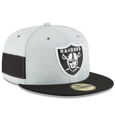 Las Vegas Raiders NFL Sideline 2018 Home 59FIFTY
