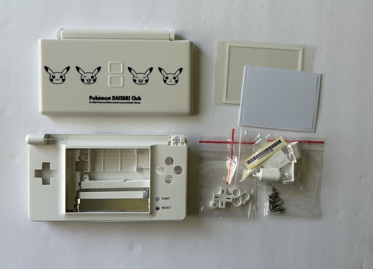 Pikachu Pokemon Daisuki Nintendo DS Lite Full Replacement Housing