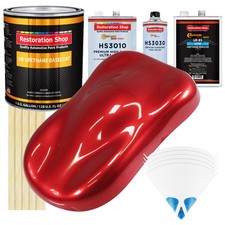 Firethorn Red Pearl Gallon Urethane Basecoat Clearcoat Car Paint Slow Kit