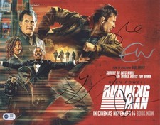 THE RUNNING MAN Multi Signed 11"x 14" - ACG Certified GENUINE SIGNED AUTOGRAPHS