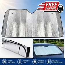 Front Car Windscreen Sun Shield Shades Protect Window UV Block Screen Heat Wind