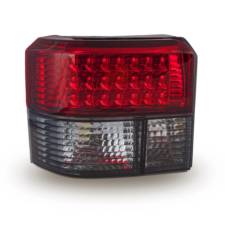 luces traseras para VW T4 1990-2003 TRANSPORTER CARAVELLE MULTIVAN LED rojo humo Foto 3 de 4
