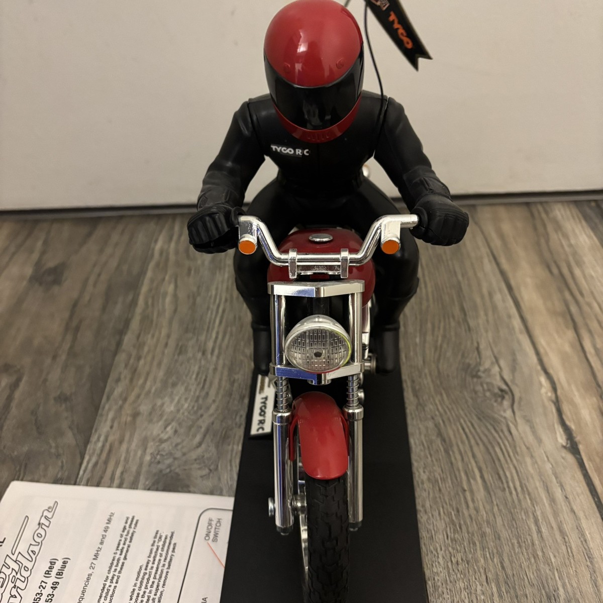 VINTAGE 90'S TYCO HARLEY DAVIDSON MOTORCYCLE RC - UNTESTED