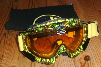 Gebrauchte Skibrille / Snowboardbrille Uvex Commanche Supravision camouflage