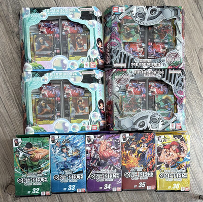 Bandai One Piece Card Game Illustration Box Starter Deck ST-32 ST-36 JP 2024