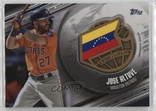 2020 Topps Global Game Medallions Black 137/149 Jose Altuve #GGM-JA 8yo