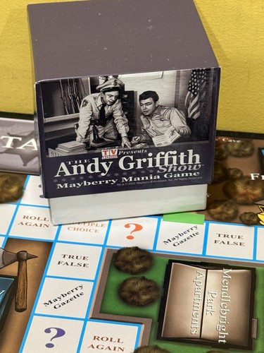 Andy Griffith Show Mayberry Mania Trivia Board Game TV Land Family Fun Complete - Picture 6 of 13