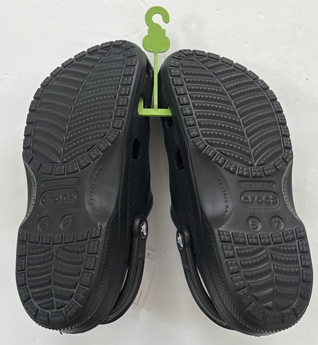 Neu ohne Karton Crocs Baya Clogs Erwachsene schwarz W7 M8 - Bild 5 von 8