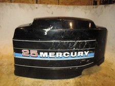 mercury 25hp 2 stroke outboard  cowling