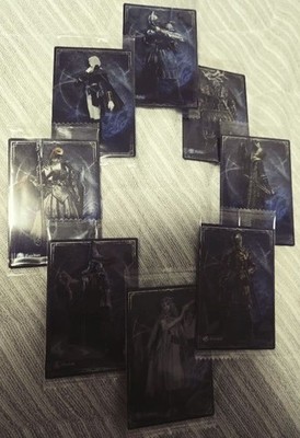 Elden Ring Night's Cavalry Wafer Card Set 8pcs Sealed Official Character Cards
