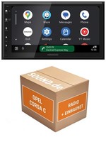 Autoradio Kenwood DMX6523DAB FüR Opel Corsa C + Cdr 2005 + Lenkradfernbedienung