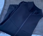 ~Men's Under Armour Black Coldgear Zip Front Fitted Hoodie Sweatshirt~LRG