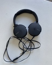 Sony MDR-XB550 Black Headphones 3.5mm