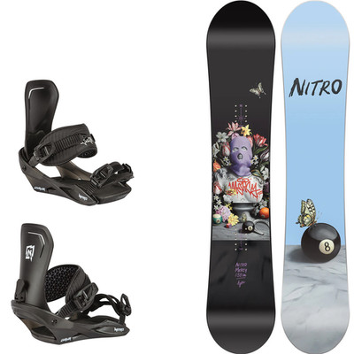 WMN NITRO SET 2026: Mercy 149cm + Charger M | Snowboard + Bindings | LIST:  740