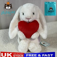 Bashful Red Love Heart Bunny - Small Jellycat | Jelly Journal