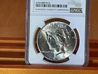 1935-S Peace Silver Dollar $1 Blazing White NGC MS 63 CERTIFICATION 6101409-013