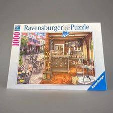 Ravensburger 1000 Piece Jigsaw Puzzle QUAINT CAFE (BOX DAMAGED)