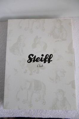 Steiff Club 2010 Alpaca Teddy Bear White 10cm in Presentation Box V.Good Pre-own
