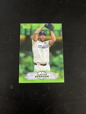 2025 Topps Stadium Club Clayton Kershaw Lime Green Los Angeles Dodgers #70