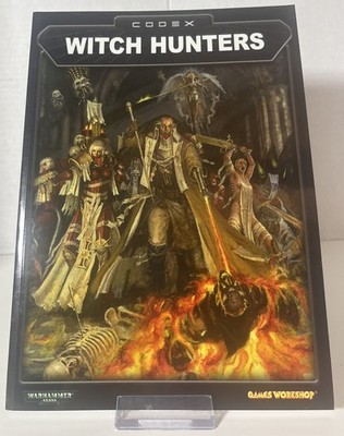 Codex Witch Hunters 3rd Edition Warhammer 40,000 40K Games Workshop 2003
