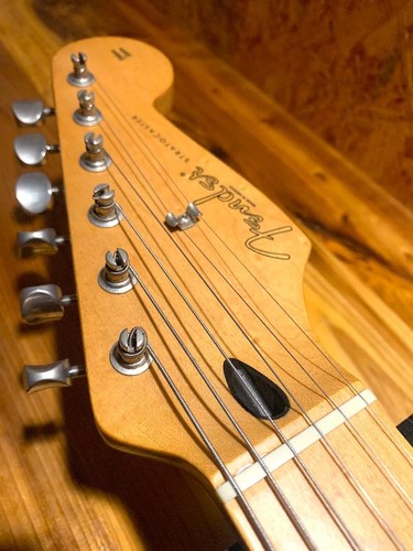 Fender Mexico Powerhouse Stratocaster Deluxe - Black - Used with Gig Bag - Picture 6 of 13