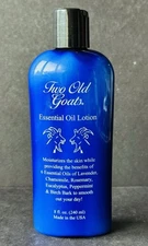 (1) 8oz TWO OLD GOATS Arthritis & Fibromyalgia Essential Oil Lotion Pain Relief!