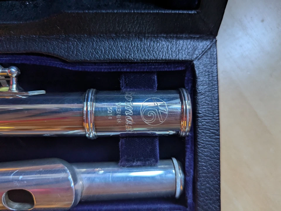 Querflöte Tomasi TFL 09 Neusilber Versilbert - Bild 3 von 4