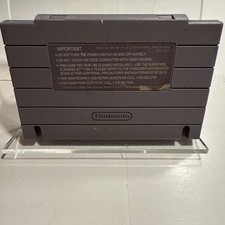 Super Mario World (Super Nintendo SNES 1991) Cartridge Only Cleaned/Tested/Works