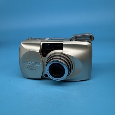 Olympus U [mju:]-II Zoom 170 analoge Kompaktkamera 35 mm - getestet & funktionsfähig