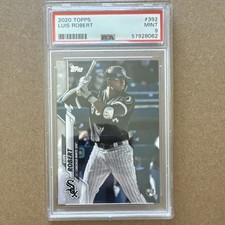 Topps 2020 Topps Luis Robert #392 Rookie Card RC PSA 9 Mint White Sox MLB