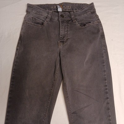 Dream X Jeans by MAC Ladies Stretch Trousers Straight Mid Rise 24x32 Black Denim