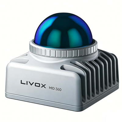 Livox Mid-360 LiDAR  Minimaler Erfassungsbereich des Original-Sensors