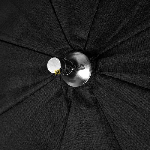 84cm 33" Black / Silver Reflective Umbrella Softbox Fr Studio Lighting Flash - Picture 7 of 11