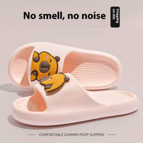 Cute Cartoon Dog Slippers Non-slip Floor Bathroom Slipper Summer Women's House S - Picture 39 of 93