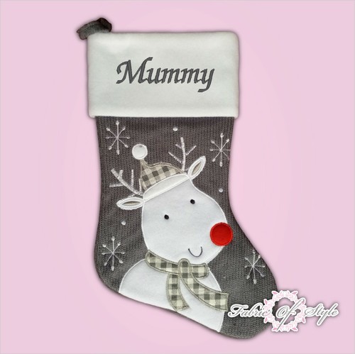 Medias de Navidad Personalizadas Bordadas Navidad Lujo Santa Saco De Lujo 2022 - Imagen 4 de 72