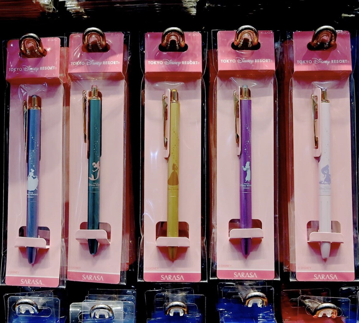 Tokyo Disney Resorts Disney Princess ballpoint pen Set Of 5