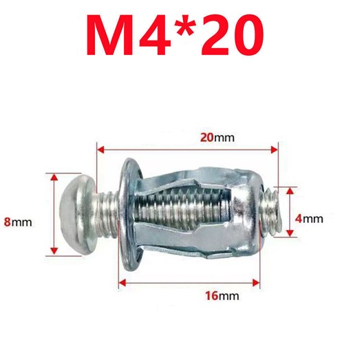 40x Jack Nuts for Metal M4/M5/M6/M8 Car Rivet Nut Tool Screw Petal Nut ExpansiSW - Picture 15 of 18