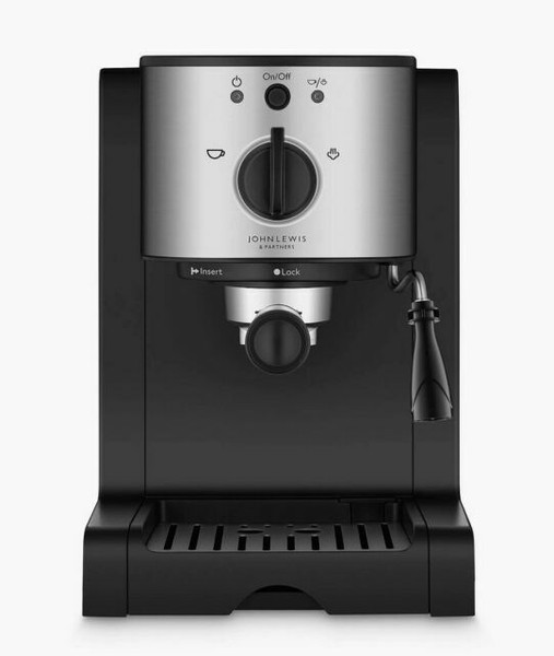 John Lewis & Partners Pump Espresso Coffee Machine With Milk Frother Review at Katherine King blog