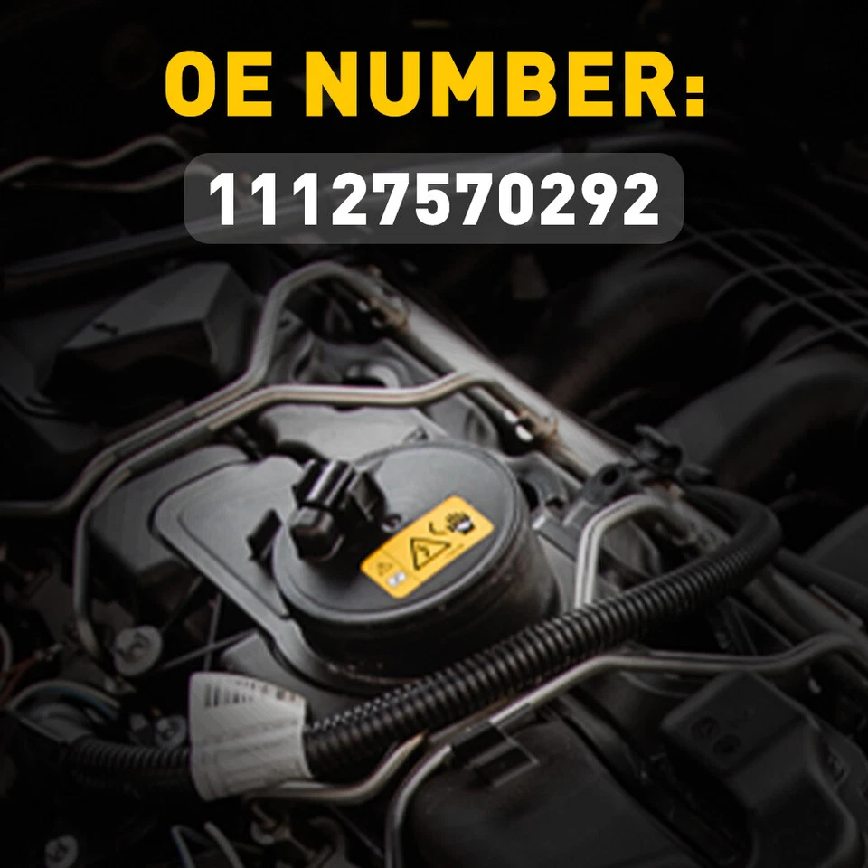 Cubierta de válvula PCV para BMW X1 X3 X5 X6 xDrive35i 335i 435i 535i N55 11127570292 EE. UU. Foto 3 de 4