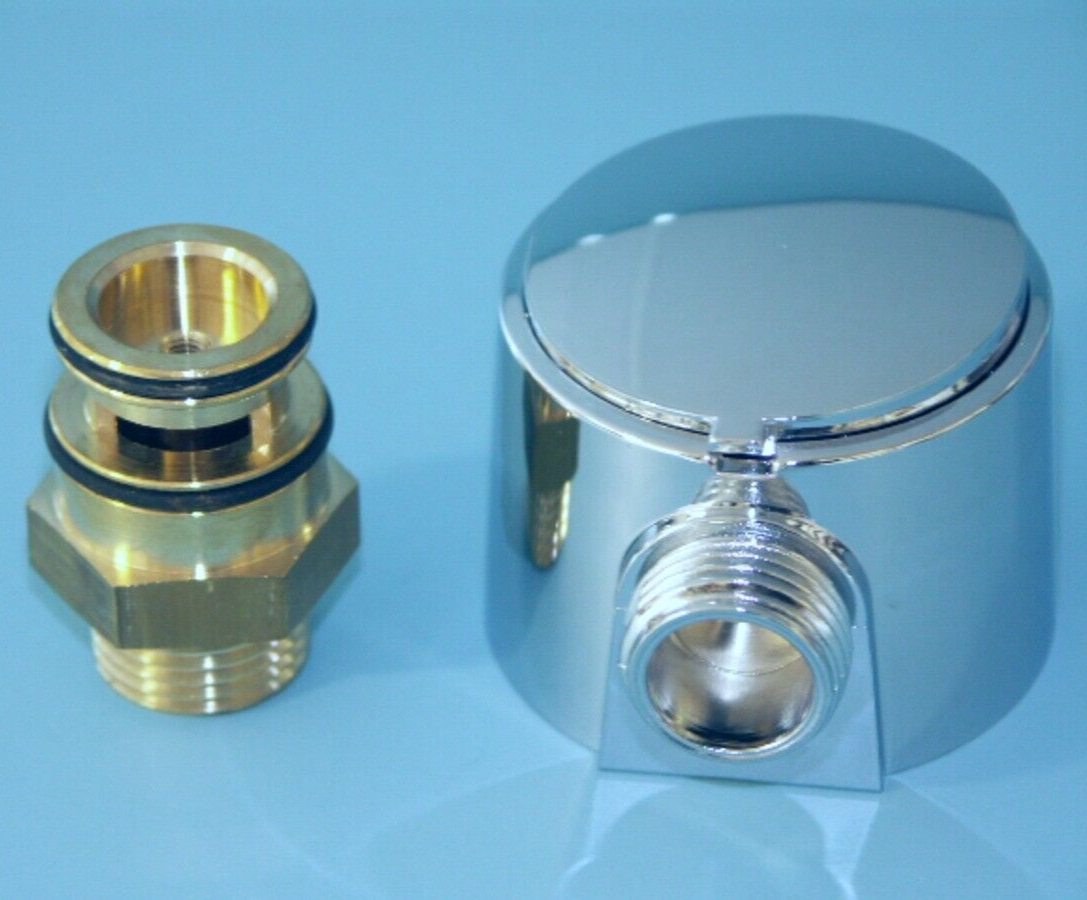 Sirrus Chrome Wall Outlet Elbow SK970146CP - POSTAGE & VAT INVOICE INC