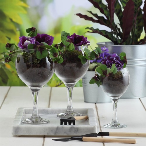12x LAV 365ml Misket Red Wine Glasses Party Cocktail Drinking Glass Goblet Set - Picture 6 of 6