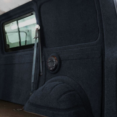 X-Trem Stretch Filz Schwarz 2x8m Innenraum für Camper Ausbau Filzverkleidung
