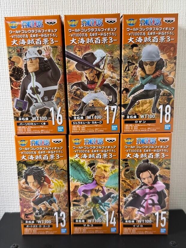 ONE PIECE WCF World Collectable Figure WT100 Anniversary Vol ONE PIECE WCF World Collectable Figure WT100 Anniversary Vol
