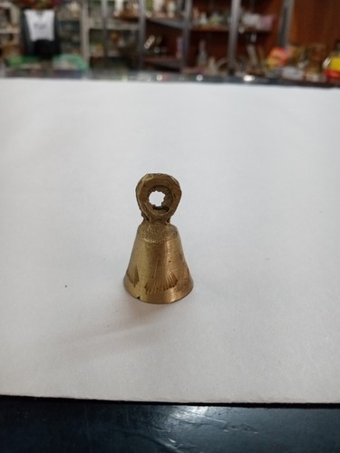 Vintage Miniature Brass Bell #3