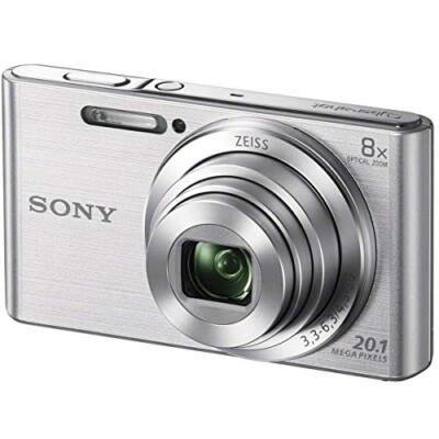 Sony DSCW830 20.1 MP Digital Camera with 2.7-Inch LCD (Silver