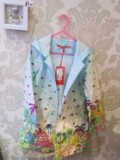 Atemberaubende Mädchen Oilily Jacke Regenmantel Mac