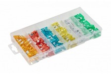 Högert Car Fuses Set Vehicle Fuse Box 120 Pieces Flat Fuse Standard