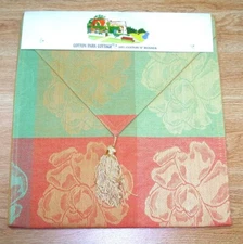 Cotton Park Cottage Table Runner ~ Bennington Jacquard ~ 13" x 72" **NEW**